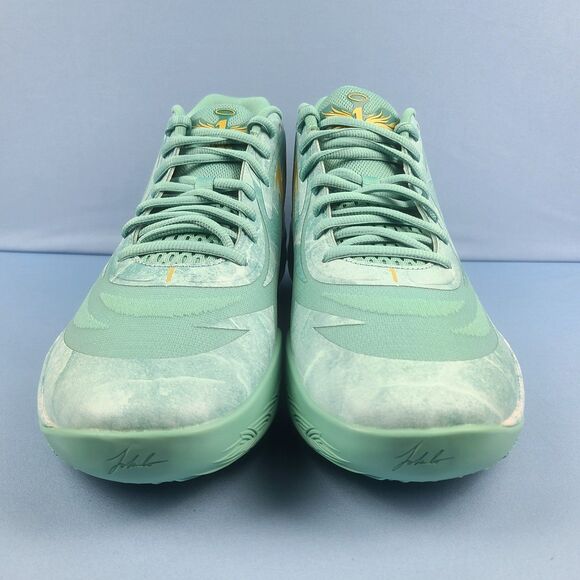 Puma MB.02 Mens Size 14 Lamelo Ball Lunar New Year Jade Green Gold 378284-01 main image 5